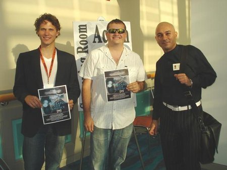 Justin Summers, Jacob Kurtz and Mikhail Sebastian at the premier of "Weapon of Choice" at Action On Film International Film Festival in Long Beach, CA July 29, 2007

