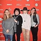 Jane Fonda, Susan Lacy, Jessica Levin, and Emma Pildes at an event for Jane Fonda in Five Acts (2018)