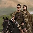 Louis Hunter and Tom Weston-Jones in Troy: Fall of a City (2018)