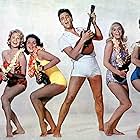 Elvis Presley, Pamela Austin, Joan Blackman, Christian Kay, Jenny Maxwell, Darlene Tompkins, and Nancy Walters in Blue Hawaii (1961)