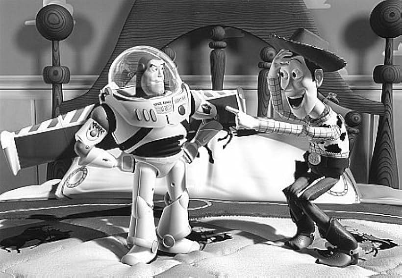 Tom Hanks and Tim Allen in Toy Story (1995)