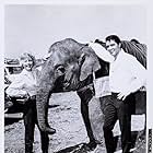 Elvis Presley and Barbara Stanwyck in Roustabout (1964)