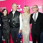 Bill Murray, Bruce Willis, Barry Levinson, Kate Hudson, Zooey Deschanel, and Mitch Glazer at an event for Rock the Kasbah (2015)