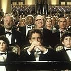 Bill Murray, Danny Glover, Gene Hackman, Anjelica Huston, Ben Stiller, Luke Wilson, Jonah Meyerson, and Grant Rosenmeyer in The Royal Tenenbaums (2001)