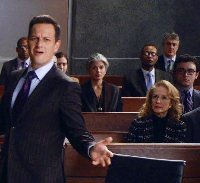 Josh Charles and Barbara Christie (as Suzi Grant)  on The Good Wife ((Epi. 515).