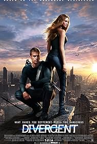 Shailene Woodley and Theo James in Divergent (2014)