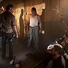 Nick Gomez, Andrew Lincoln, Lew Temple, Vincent M. Ward, Irone Singleton, and Markice Moore in The Walking Dead (2010)