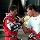 Sylvester Stallone and Cristián de la Fuente in Driven (2001)