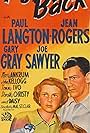 Gary Gray, John Kellogg, Paul Langton, and Jean Rogers in Fighting Back (1948)