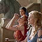 Lucy Lawless, Viva Bianca, and Lesley-Ann Brandt in Spartacus (2010)