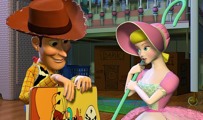 Tom Hanks and Annie Potts in Toy Story (1995)