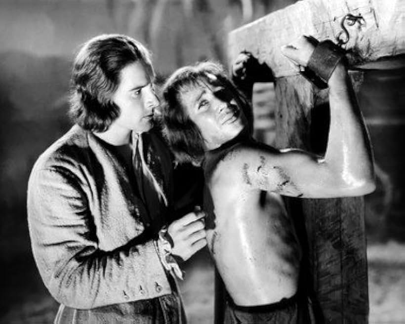 Errol Flynn and Ross Alexander in Captain Blood (1935)