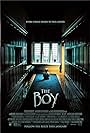 William Brent Bell, Roy Lee, Daniel Pearl, Rupert Evans, Lauren Cohan, Ben Robson, and Jett Klyne in The Boy (2016)