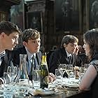 Holliday Grainger, Max Irons, and Sam Claflin in The Riot Club (2014)