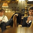 Douglas Booth and Jack Farthing in The Riot Club (2014)