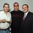Stephen King, Mark Lazarus, and Mike Fleiss