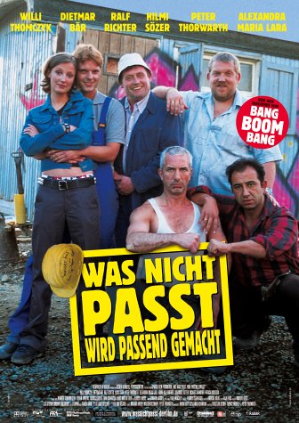Dietmar Bär, Alexandra Maria Lara, Ralf Richter, Hilmi Sözer, Willi Thomczyk, and Peter Thorwarth in Was nicht passt, wird passend gemacht (2002)