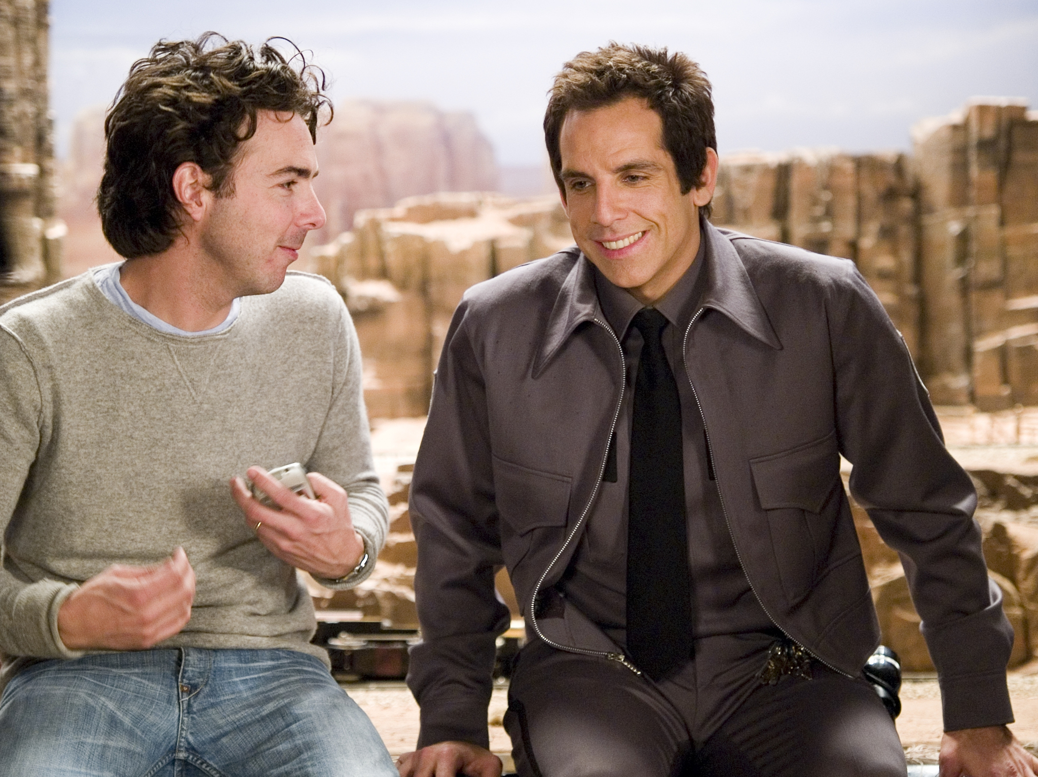 Ben Stiller and Shawn Levy in Night at the Museum (2006)