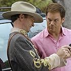 Michael C. Hall and Brett Rickaby in Dexter (2006)