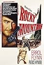 Errol Flynn and Patrice Wymore in Rocky Mountain (1950)