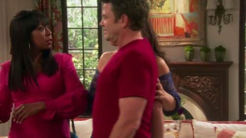 Tichina Arnold and John Michael Higgins in Happily Divorced (2011)