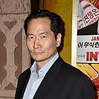 Charles Rahi Chun at an event for The Interview (2014)