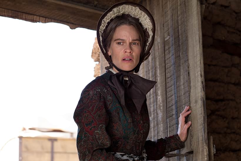 Hilary Swank in The Homesman (2014)