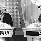 Sterling and Jeffrey (Patrick Stewart, left and Steven Weber) are contestants on the fantasy game show "It's Just Sex."