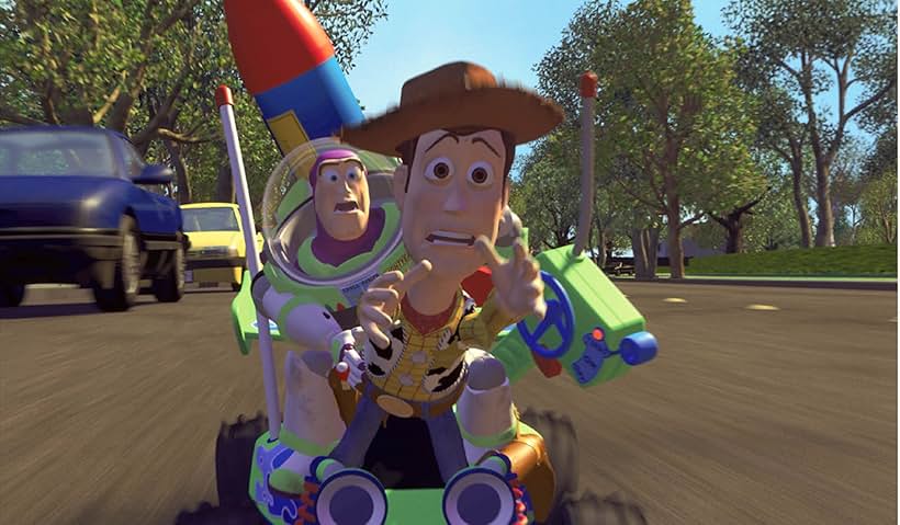 Tom Hanks and Tim Allen in Toy Story (1995)