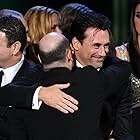 Jon Hamm and Matthew Weiner in The 63rd Primetime Emmy Awards (2011)
