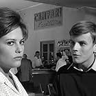 Claudia Cardinale and Jacques Perrin in Girl with a Suitcase (1961)