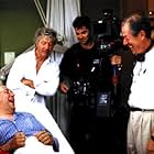 (L-R) Sylvie Drapeau, Rémy Girard, Guy Dufaux (Dir. of Photography), Francois Daigneault and Denys Arcand. 