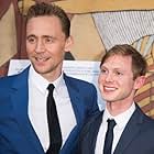 Joshua Brady and Tom Hiddleston attend the Los Angeles premiere of 'I Saw The Light' (2016)