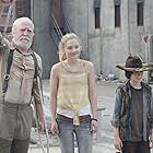 Scott Wilson, Emily Kinney, and Chandler Riggs in The Walking Dead (2010)