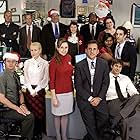 Creed Bratton, Steve Carell, Jenna Fischer, Kate Flannery, Paul Lieberstein, Phyllis Smith, Rainn Wilson, John Krasinski, B.J. Novak, Mindy Kaling, Angela Kinsey, Leslie David Baker, and Brian Baumgartner in The Office (2005)