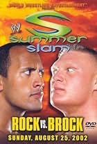 Dwayne Johnson and Brock Lesnar in Summerslam (2002)