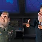 Kiefer Sutherland and Stephen Colbert in Monsters vs. Aliens (2009)