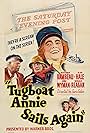 Ronald Reagan, Alan Hale, Marjorie Rambeau, and Jane Wyman in Tugboat Annie Sails Again (1940)