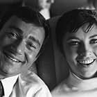 Vidal Sassoon and Beverly Adams on their wedding day