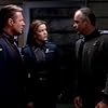 Bruce Boxleitner, Claudia Christian, and Jerry Doyle in Babylon 5 (1993)