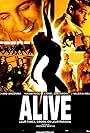 Valeria Golino, Lionel Abelanski, Richard Anconina, and Maxim Nucci in Alive (2004)