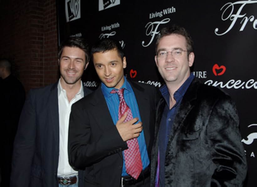 Jai Rodriguez, Ted Allen, and Kyan Douglas at an event for Living with Fran (2005)