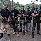 Casper Van Dien, Mark Dacascos, Olivier Gruner, Cary-Hiroyuki Tagawa, and Alexander Nevsky in Showdown in Manila (2016)