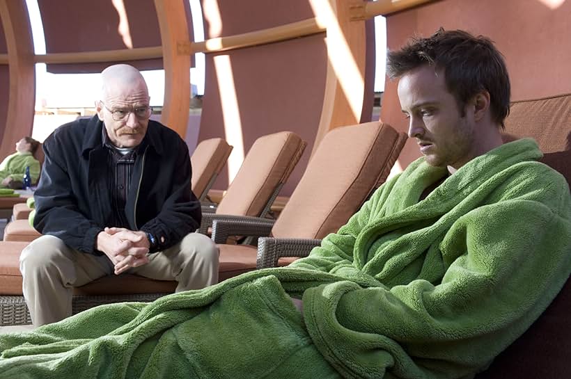 Bryan Cranston and Aaron Paul in Breaking Bad (2008)