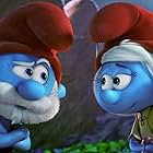 Julia Roberts and Mandy Patinkin in Smurfs: The Lost Village (2017)