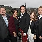 Robbie Coltrane, Mark Andrews, Kelly Macdonald, Kevin McKidd, and Katherine Sarafian at an event for Brave (2012)