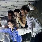 Richard Dreyfuss, Kurt Russell, Jacinda Barrett, Josh Lucas, and Jimmy Bennett in Poseidon (2006)