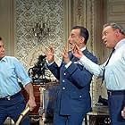 Tony Curtis, George C. Scott, and Carroll O'Connor in Not with My Wife, You Don't! (1966)