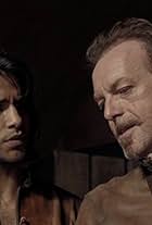 Hugo Speer and Luke Pasqualino in The Musketeers (2014)