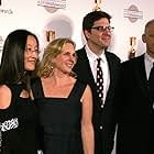 Melissa Cobb, Mark Osborne, John Stevenson, and Jennifer Yuh Nelson at an event for Kung Fu Panda (2008)